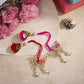 Exquisite Ornate Butterfly Lumba Bhabhii Rakhi (Set of 2)