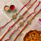 Blooming Flower Rakhi (Set of 4)