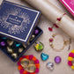 Sparkling Red Bhaiya Bhabhi Rakhi Gift Box
