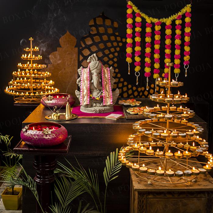 Mahakaaya Ganpati Decoration Hamper