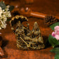 Auspicious Vishnu Lakshmi Brass Murti