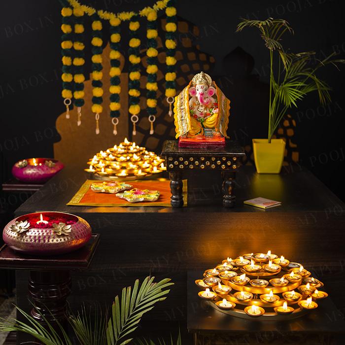 Lalbaugcha Raja Ganpati Decoration Hamper