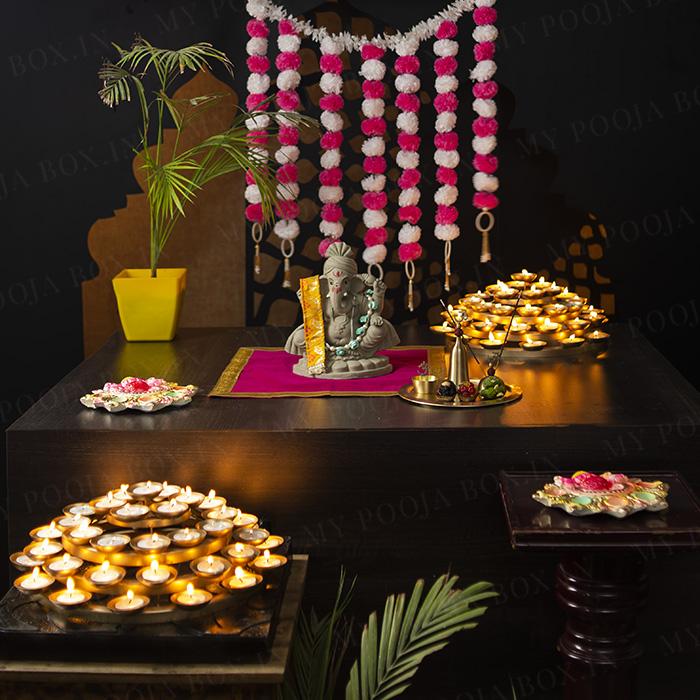 Pagdi Ganpati Decoration Hamper