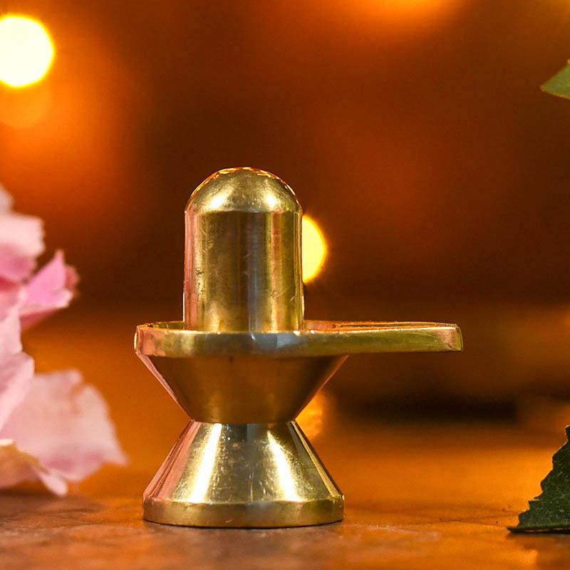 Auspicious Shivling (Brass)