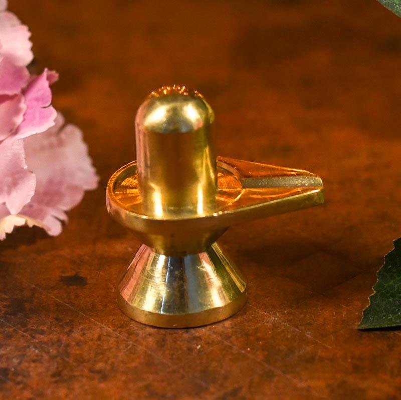 Auspicious Shivling (Brass)