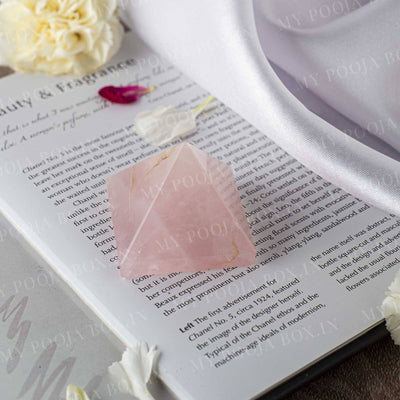 Rose Quartz Pyramid