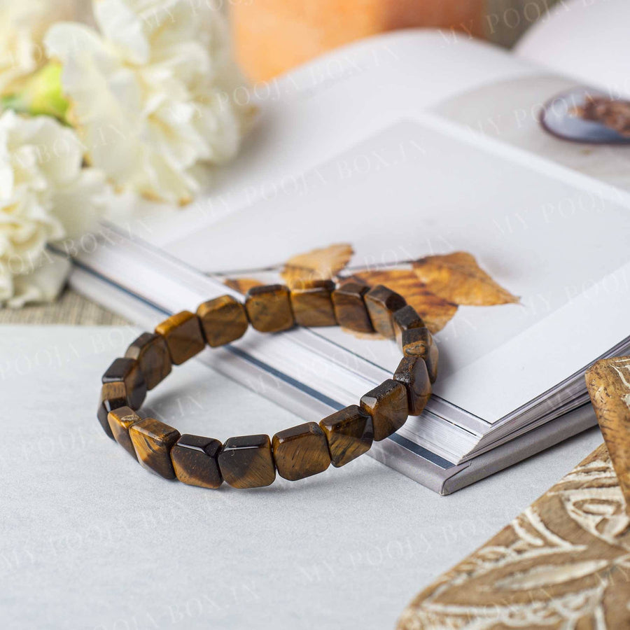 Tiger Eye Chunky Bead Bracelet For Confidence and Protection. for Sale –  Body Mind & Soul Houston