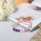 Opalite, Amethyst & Rose Quartz Bracelet