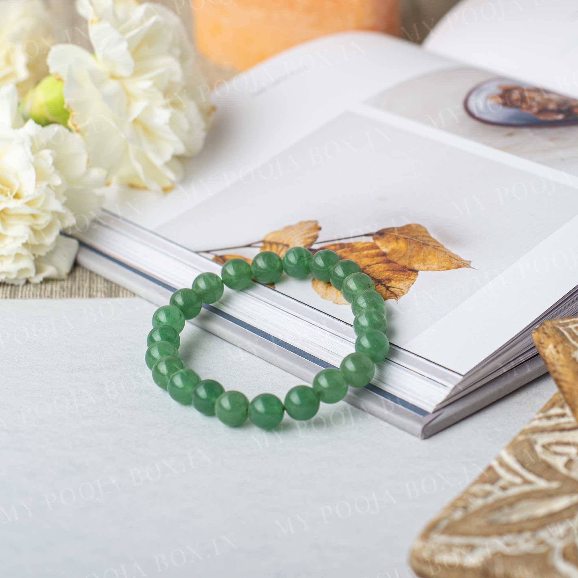 Green Jade Bracelet (Stone of Heaven)