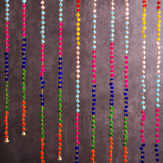 Set of 10 Colorful Backdrop Decoration