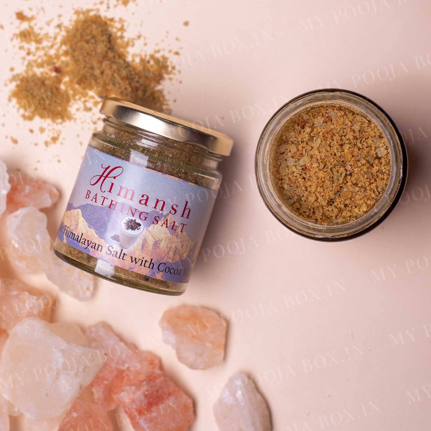 Himalayan Pink Bathing Salt Jar