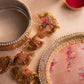 Cherry Blossom Karwa Chauth Thali Set