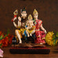 Divine Colorful Shiv Parivar Statue