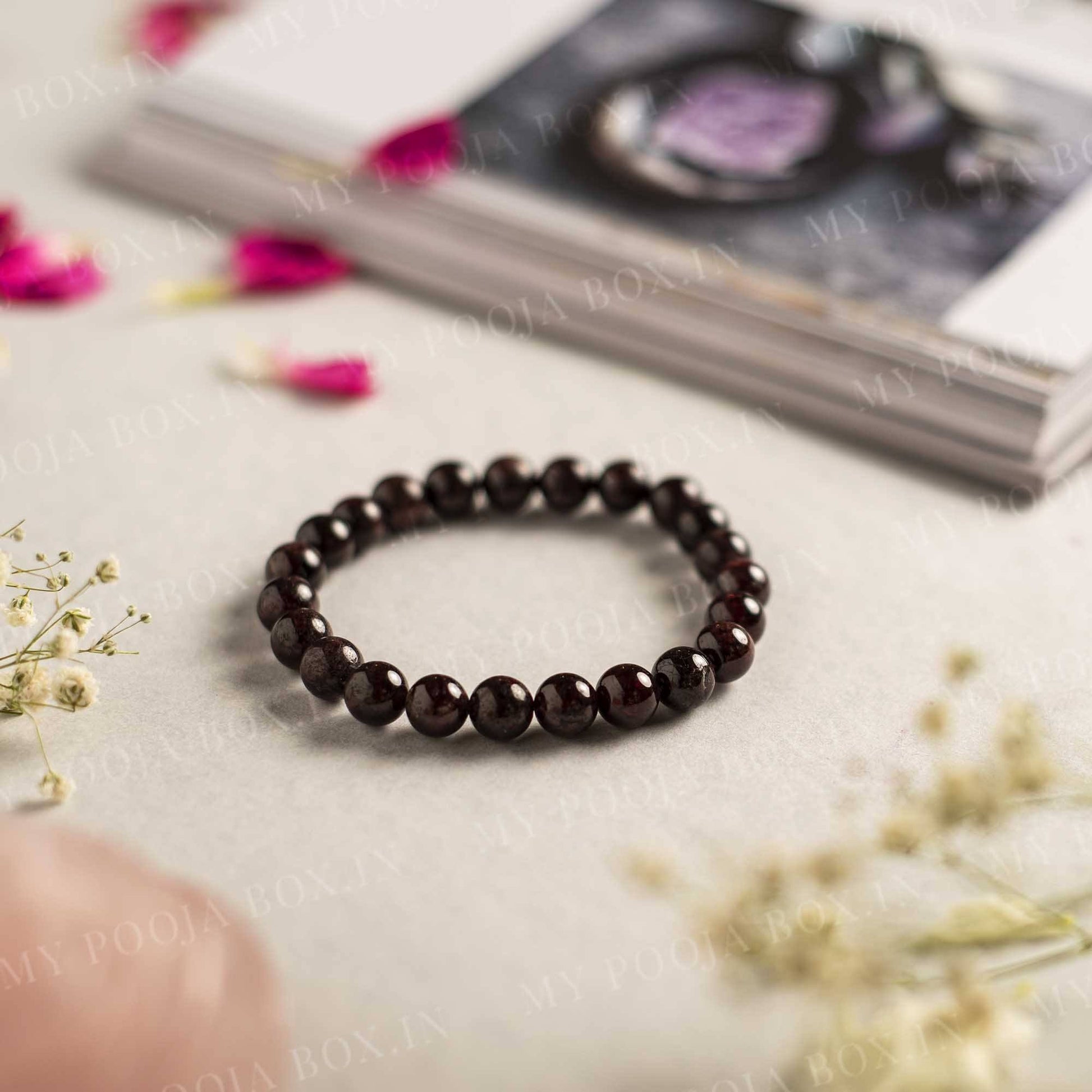 Garnet Bracelet (GAR-RDB-114-CUT.) | Rananjay Exports