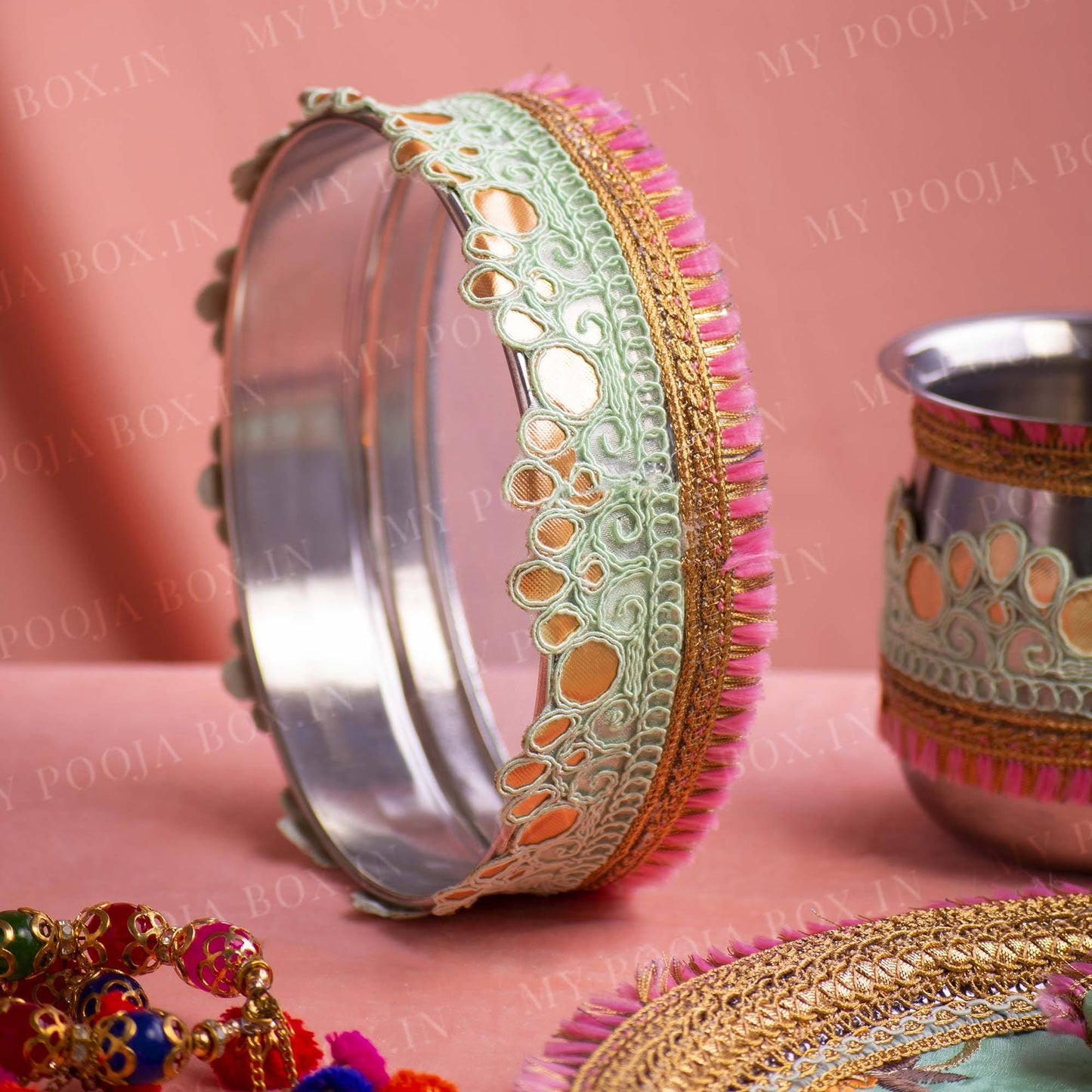 Petunia Karwa Chauth Thali Set