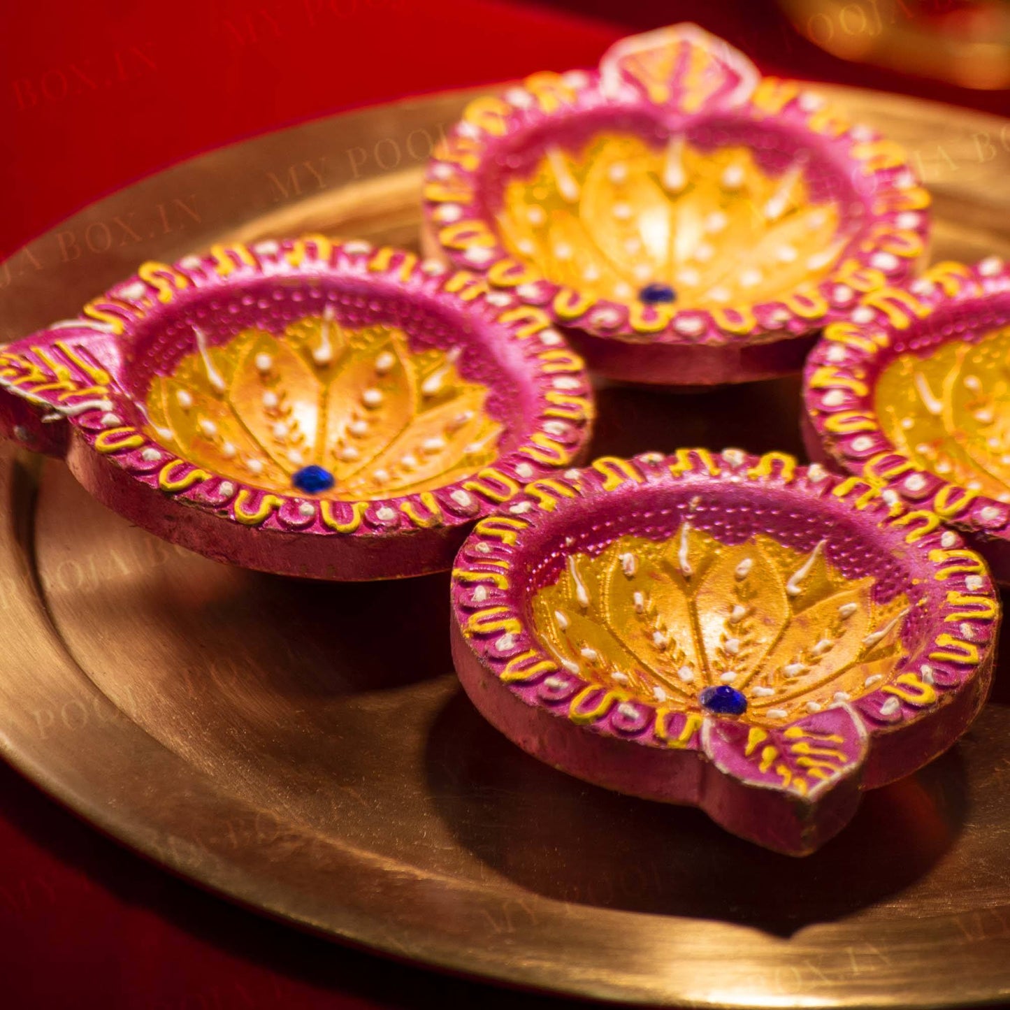 Classic Diwali Diya (Set of 4)
