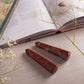 Red Jasper Crystal Healing Tower/Pencil (Set of 2) | Stability & Power
