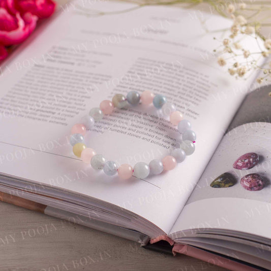 Inner Peace Healer Morganite Bracelet