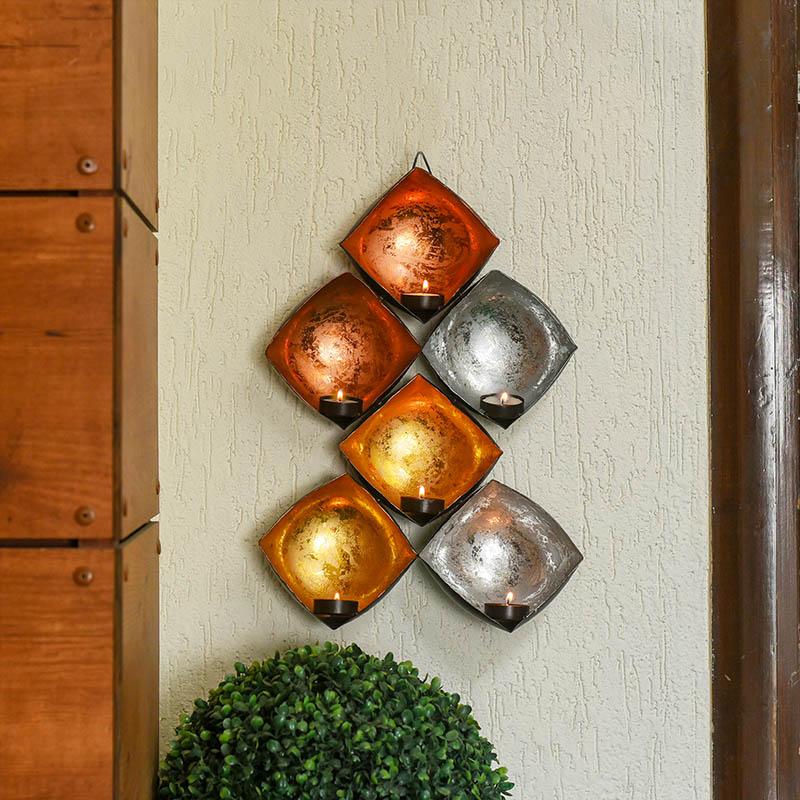 Glimmer Wall Decor T-Light Holder