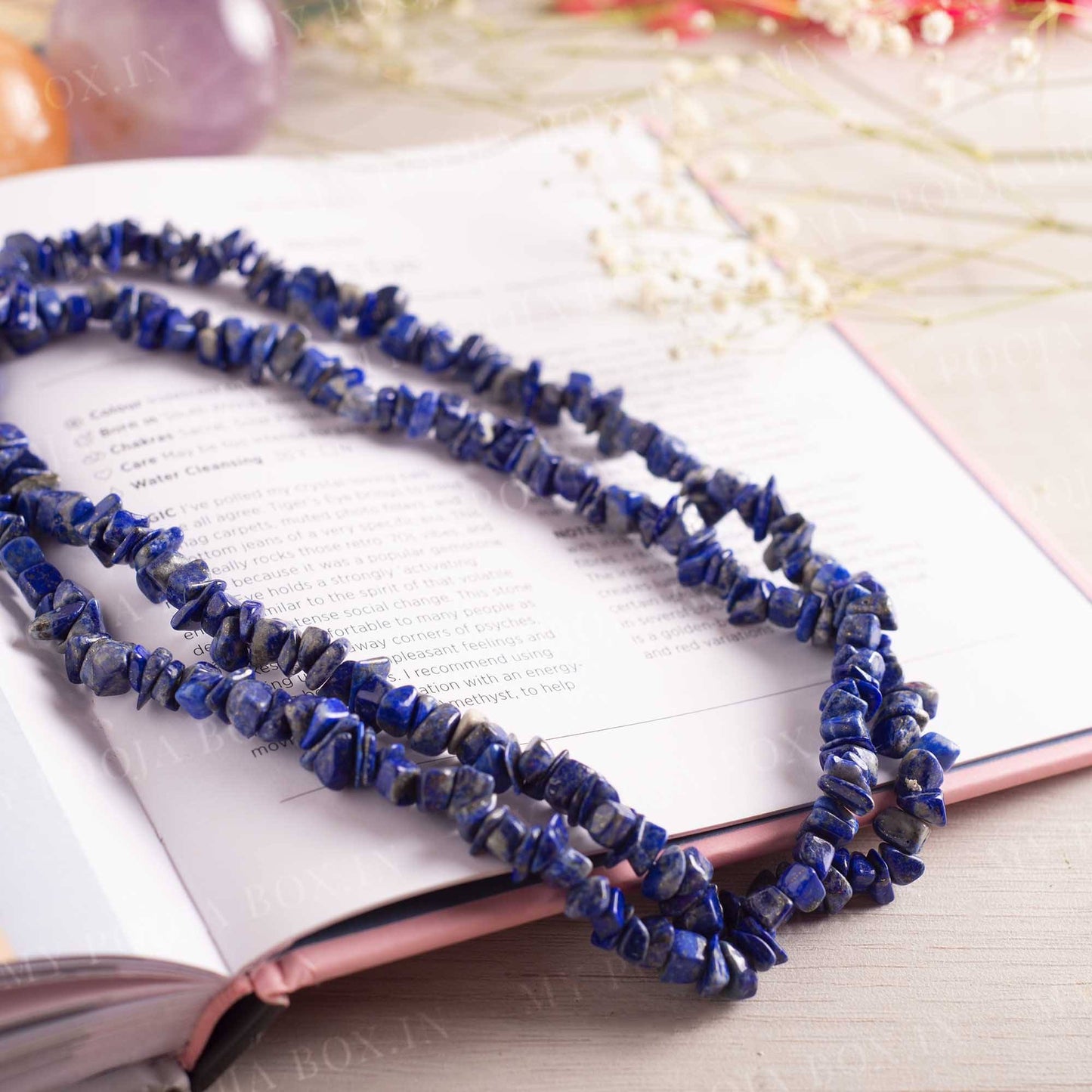 Buddha Stones Tibetan Mala Lapis Lazuli Positive Bracelet – buddhastoneshop