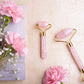 Rose Quartz Mini Facial Massage Beauty Roller