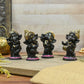 Dancing Lord Ganesha (Set of 4)