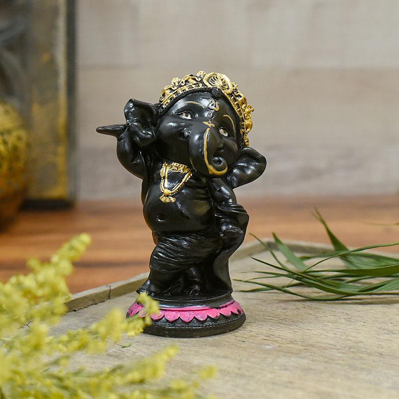 Dancing Lord Ganesha (Set of 4)