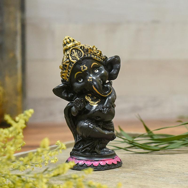 Dancing Lord Ganesha (Set of 4)