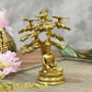 Meditating Buddha Under Bodhi Tree