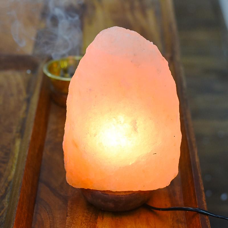 USB Himalayan Pink Salt Naturally Carved Glow Lamp