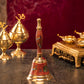Designer Peacock Brass Pooja Bell