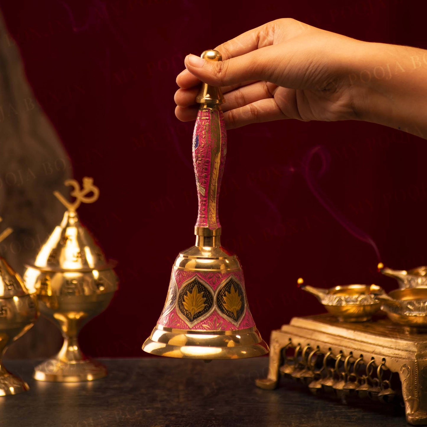 Designer Brass Pooja Bell