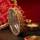 Romantic Red Roses Karwa Chauth Thali Set