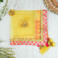 Dazzling Yellow and Pink Thali Cover