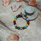 Multi Color Sparkle Round Bracelet