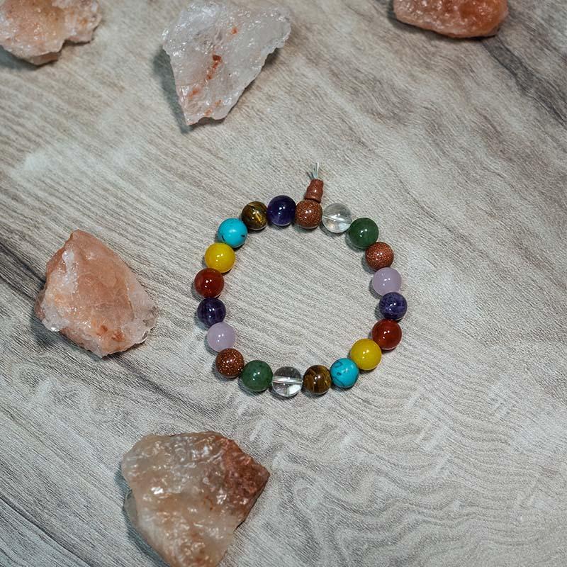 Multi Color Sparkle Round Bracelet