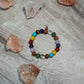 Multi Color Sparkle Round Bracelet