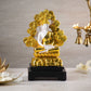 Ravishing Golden & White Buddha Statue