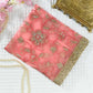 Beautiful Peach Chowki Cover