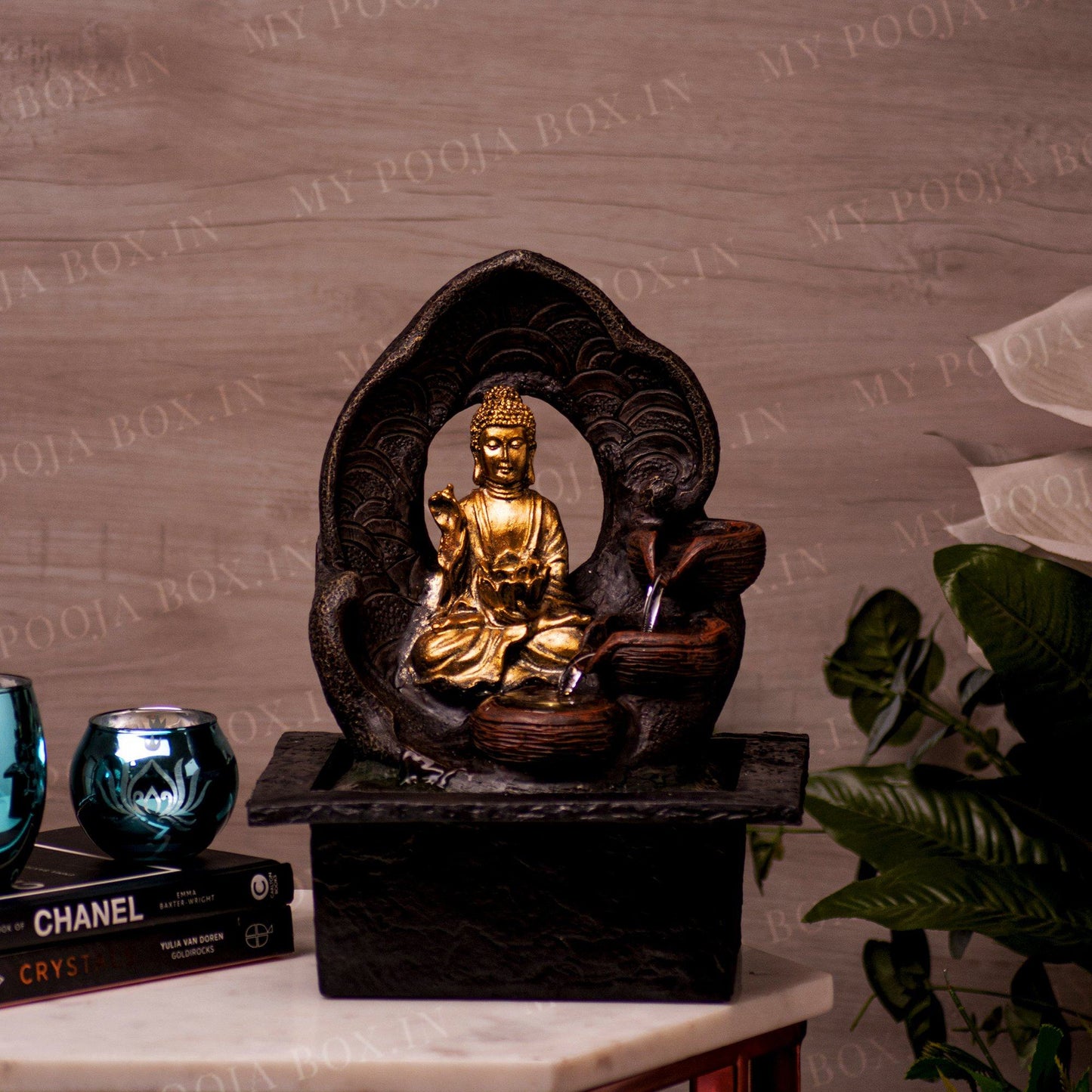 Meditating Buddha Water Fountain