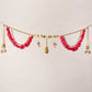 Decorative Flower and Pearls Toran