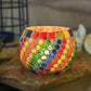 Gorgeous Handcrafted Colorful Mosaic T-light Holder