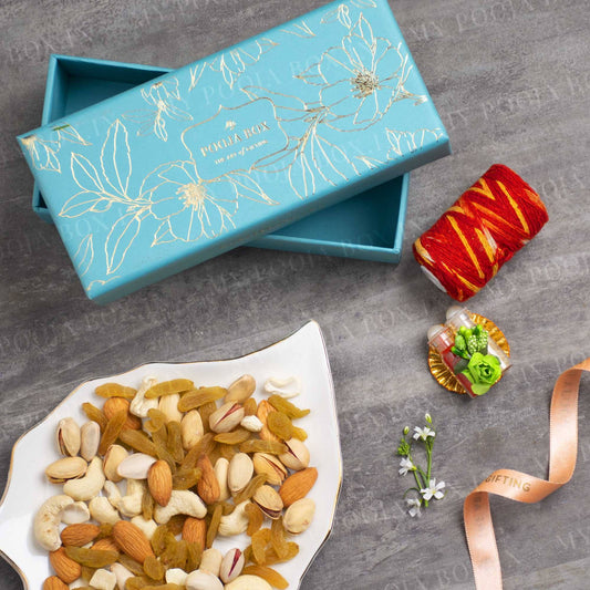 Alluring Bhai Dooj Box with Dry Fruits