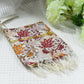Elegant Floral Pattern Kota Check Dupatta
