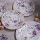 Garden Floral Dessert Plates (Set Of 8)