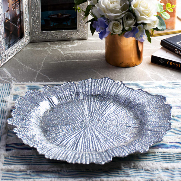 Ravishing Glass Serving Plate