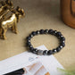 Lava & Hematite Healing Bracelet with Buddha Charm