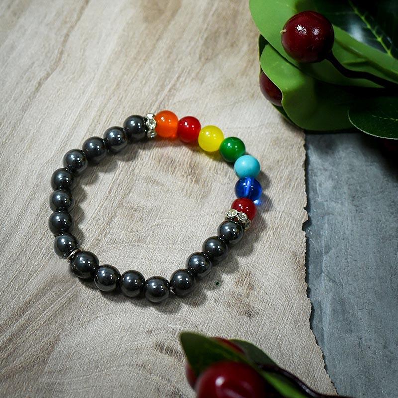 Natural Stone 7 Chakra Bracelet