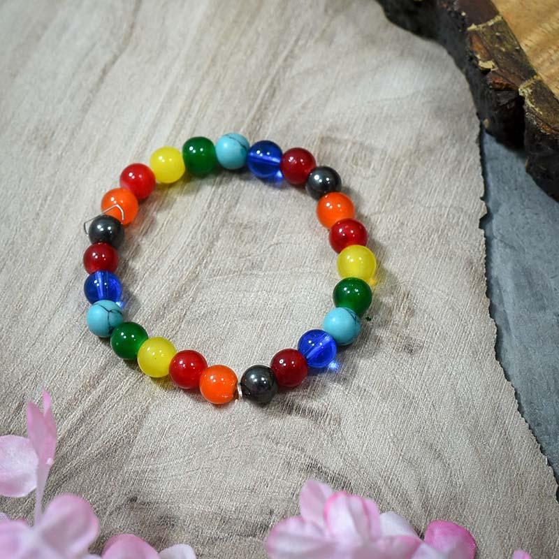 Polychromic Chakra Bracelet