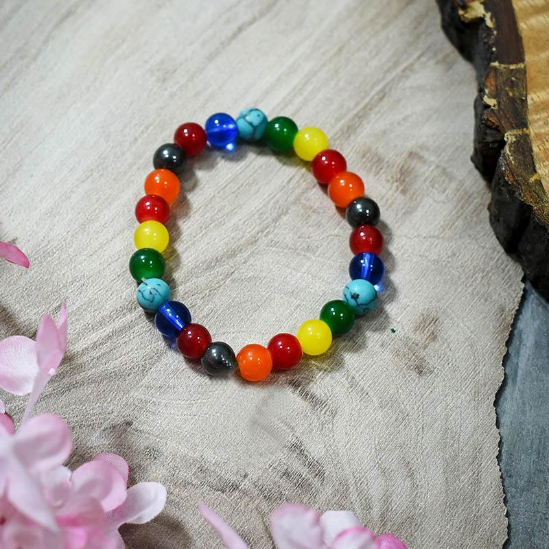 Polychromic Chakra Bracelet
